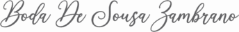 Boda De Sousa Zambrano